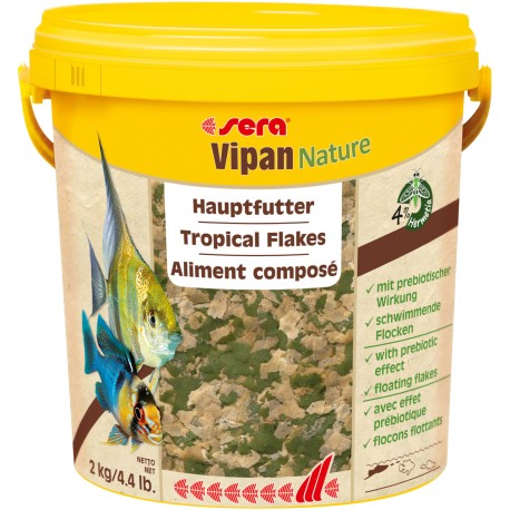 Vipan Nature Large Flakes 10 l, duże płatki - pokarm premium