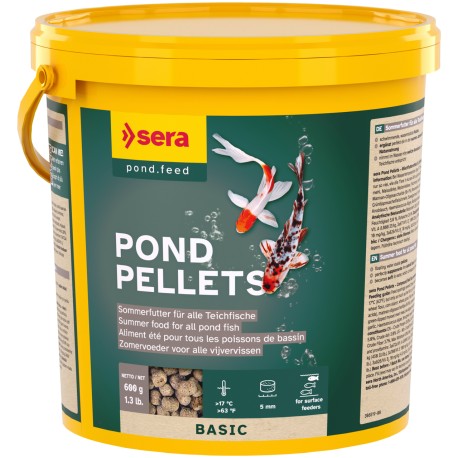 Pond Pellets, 3800ml/600g - pokarm letni dla ryb stawowych