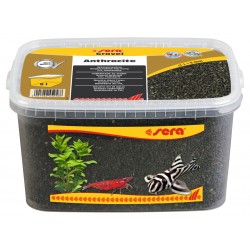 Żwirek do akwarium Gravel Anthracite O 1 - 3 mm 6 l, antracyt