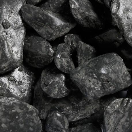 Gravel Pebbles, żwirek, do akwarium, czarny, 2 kg