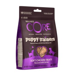 Core Puppy Trainers, przysmak, dla szczeniąt, kurczak i marchew, 170g