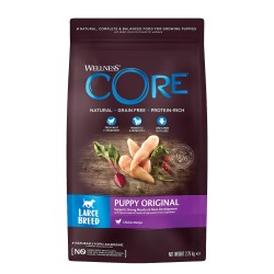 Core Puppy Original, karma sucha, dla szczeniąt dużych ras, kurczak, 2,75 kg