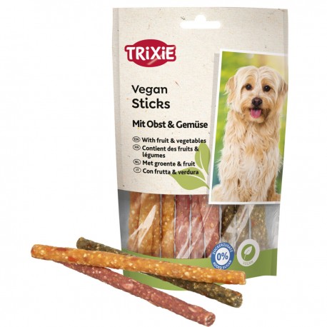 Vegan Sticks, przysmak, dla psa, z owocami i warzywami, 100 g