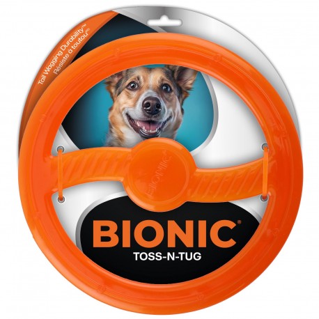 BIONIC Toss-N-Tug Ringo, gryzak, dla psa, 22.7cm