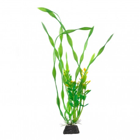 Aqua Natura, roślina, do dekoracji akwarium, zielona, plastikowa, 20 cm , laminaria