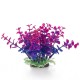 Aqua Natura, roślina, do dekoracji akwarium, granatowo-fioletowa, plastikowa, 12 cm , peperomia