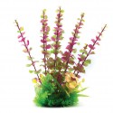 Aqua Natura, roślina, do dekoracji akwarium, fioletowa, plastikowa, 31 cm , długie łodygi i drobne liście
