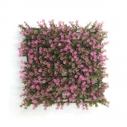 Aqua Natura, roślina, do dekoracji akwarium, pudrowo-różowa, plastikowa, 25 cm x 25 cm , morski dywan