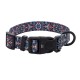 Obroża taśma dla psa Etno Mandala, 16mm/30-47cm