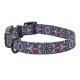 Obroża taśma dla psa Etno Mandala, 16mm/30-47cm