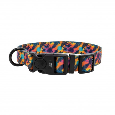 Obroża taśma dla psa Hawaje, 20mm/35-54cm