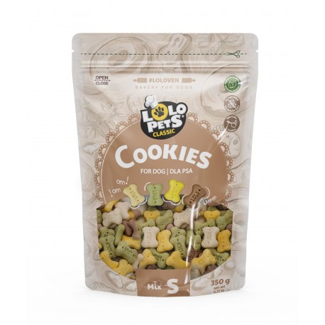 CIASTKA DLA PSA KOŚCI S W FOLII DOYPACK 350g