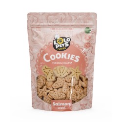 CIASTKA DLA PSA Z ŁOSOSIEM W FOLII DOYPACK 350g