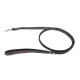 Smycz dla psa skórzana Laser, M-L, 20mm/120cm