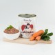 Puszka dla psa, BOGATA W WOŁOWINĘ, z marchewką, adult, 800 g