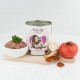 Puszka dla psa, BOGATA W INDYKA, z pietruszką, adult, 800 g
