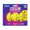 Zeus Nitro, Grip Ball, zabawka, dla psa, 12,4 cm, z gumowym rdzeniem