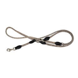 Smycz dla psa, wzór TIGER, regulowana okrągła 12mm /220cm