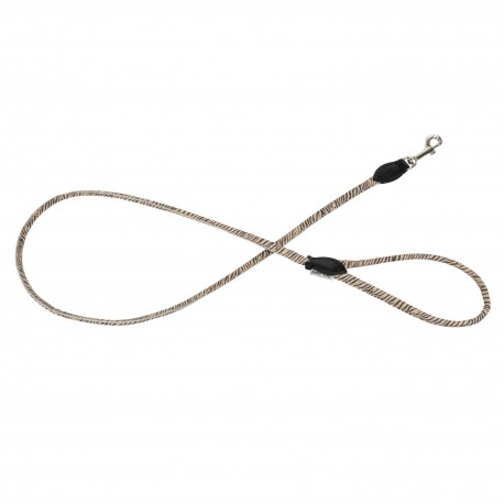 Smycz dla psa, wzór TIGER, okrągła 12mm /120cm