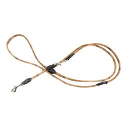 Smycz dla psa, wzór LION, regulowana okrągła 6mm /220cm