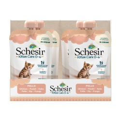 Kitten Care 0-6, karma mokra, dla kociąt, pasta z kurczaka, 150 g, saszetka