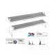 Aqua Natura, lampa do aluminium, 420x110x10 mm, 18 W