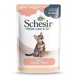 Kitten Care 3-12, karma mokra, dla kociąt, kurczak, 85 g, saszetka