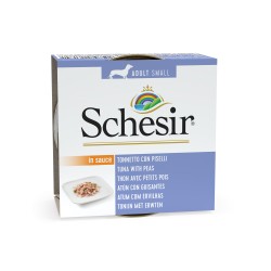 Karma mokra, dla psa, tuńczyk z groszkiem w sosie, 85 g, puszka