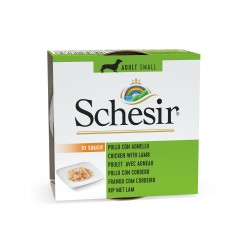 Karma mokra, dla psa, kurczak z jagnięciną w sosie, 85 g, puszka