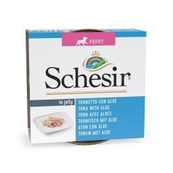 Karma mokra, dla szczeniąt, tuńczyk z aloesem w galarecie, 150 g, puszka