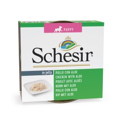 Karma mokra, dla szczeniąt, kurczak z aloesem, 150 g, puszka