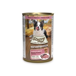 Monoprotein, karma mokra, dla psa, świeża wieprzowina pasztet, 400 g, puszka