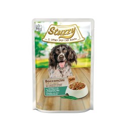 Bocconcini, karma mokra, dla psa, cielęcina z groszkiem w galarecie kawałki, 100 g, saszetka