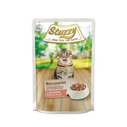 Bocconcini, karma mokra, dla kota, łosoś w sosie, 85 g, saszetka