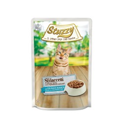 Sfilaccetti, karma mokra, dla kota, biała ryba, 85 g, saszetka