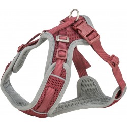 Premium FlexMesh, szelki, dla psa, sangria, XS–S: 40–57 cm/15 mm, dostosowane dla mopsów i buldogów