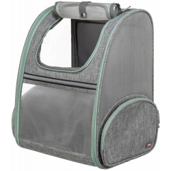 Chloe, plecak, dla psa, jasnoszary, 39 x 43 x 27 cm