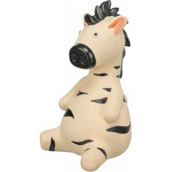 Zebra, zabawka, dla psa, lateks, 15 cm, z dźwiękiem