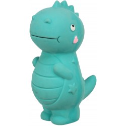 Dinozaur, zabawka, dla psa, lateks, 14 cm, z dźwiękiem