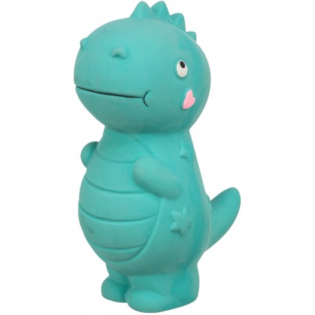 Dinozaur, zabawka, dla psa, lateks, 14 cm, z dźwiękiem
