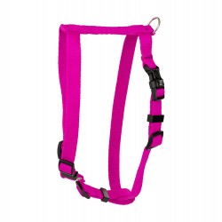 Classic szelki dla psa, różowe, S-M, 16mm/40-65cm