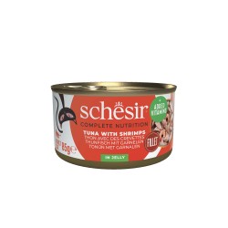 CB, karma mokra, dla kotów, tuńczyk z krewetkami w galarecie, 85 g, puszka