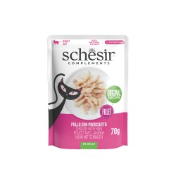 Complements, karma mokra, dla kotów, kurczak z szynką w galarecie, 70 g, saszetka