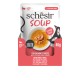 Soup, karma mokra, dla kotów, zupa łosoś z marchewką, 40 g, saszetka