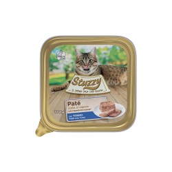Pate, karma mokra, dla kota, tuńczyk, 100 g, tacka