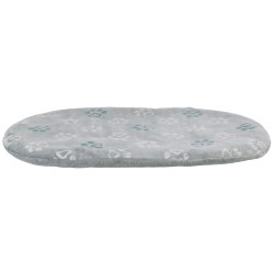 Kissen Jimmy Soft, poduszka, dla psa/kota, miękki plusz, jasnoszara, 86 x 56 cm