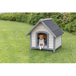 Natura, buda, dla psa, szara, S–M: 71 × 77 × 76 cm