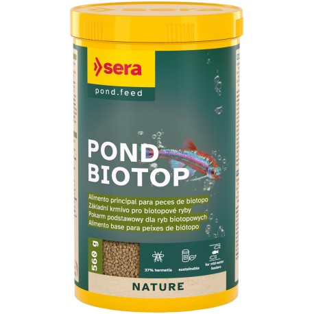 Pond Biotop 1000 ml/ 560 g, granulat - pokarm podstawowy dla ryb stawowych