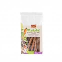 Vita Herbal dla gryzoni i królika, gałązki leszczyny z marchewką, 50 g, 4szt/disp