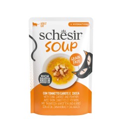Soup, karma mokra, dla kotów, zupa tuńczyk z dynią, 40 g, saszetka